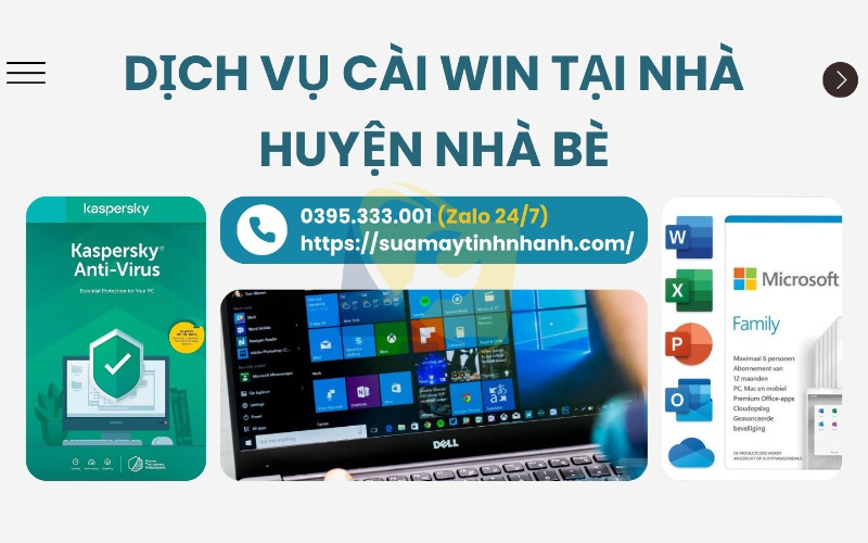 Dịch vụ cài win tại nhà huyện Nhà Bè (Nguồn: Sửa Máy Tính NHANH)