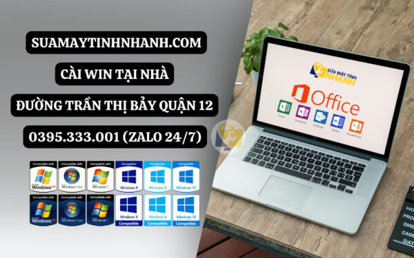 Dịch Vụ Cài Win Đường Trần Thị Bảy Quận 12