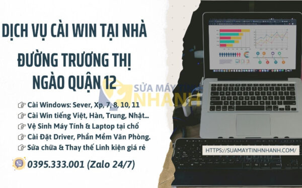 Dịch Vụ Cài Win Đường Trương Thị Ngào Quận 12