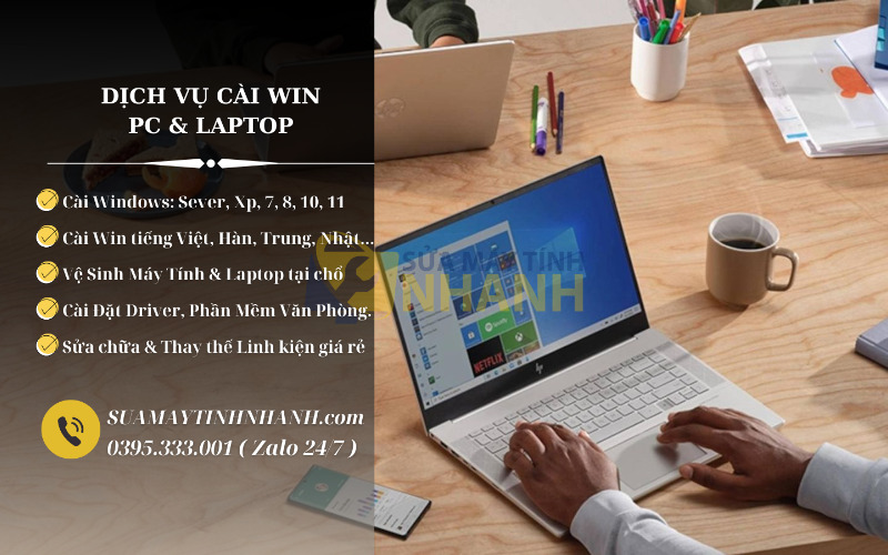 Đơn vị cài lại win tận nơi quận 6 – Cài win XP,7,8,10,11 Tại Nhà
