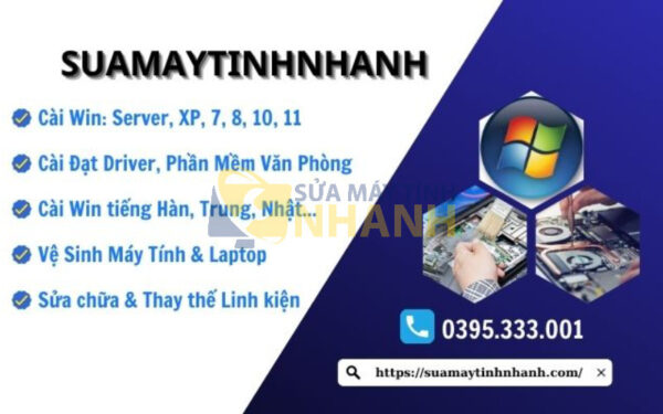 Đơn vị cài lại win tận nơi quận 9 – Cài win XP,7,8,10,11 Tại Nhà