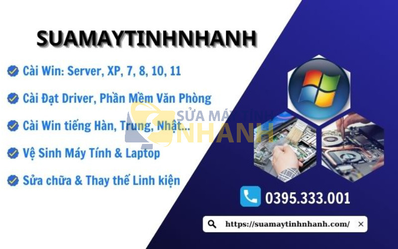 Đơn vị cài lại win tận nơi quận 9 – Cài win XP,7,8,10,11 Tại Nhà