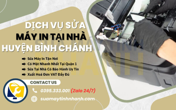 Dịch vụ sửa máy in tại nhà huyện Bình Chánh của Sửa Máy Tính Nhanh (Nguồn: Sửa Máy Tính NHANH)