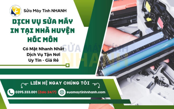 Sửa Máy Tính NHANH sửa máy in tại nhà huyện Hóc Môn (Nguồn: Sửa Máy Tính NHANH)
