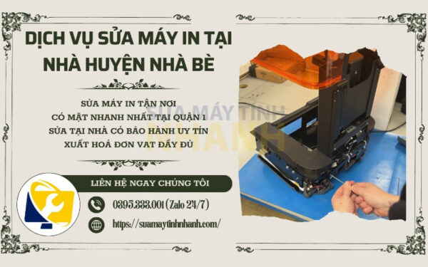 Sửa Máy Tính NHANH sửa máy in tại nhà huyện Nhà Bè (Nguồn: Sửa Máy Tính NHANH)