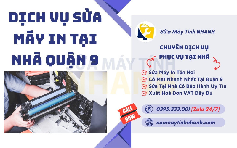Lợi ích khi chọn sửa máy in tại nhà quận 9 của Sửa Máy Tính NHANH (Nguồn: Sửa Máy Tính NHANH)