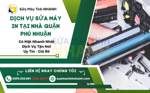 Lợi ích khi chọn sửa máy in tại nhà quận Phú Nhuận của Sửa Máy Tính NHANH (Nguồn: Sửa Máy Tính NHANH)