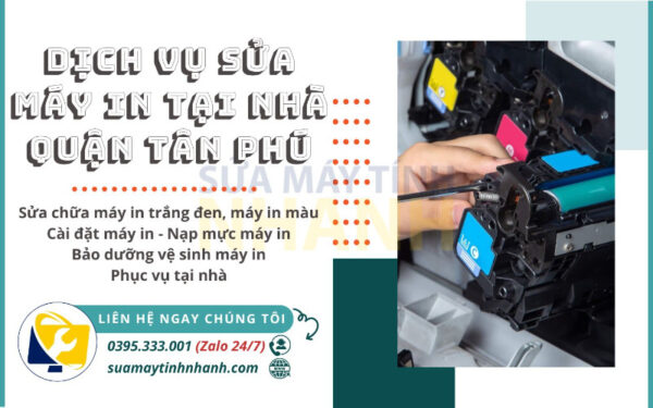 Sửa Máy Tính NHANH sửa máy in tại nhà quận Tân Phú (Nguồn: Sửa Máy Tính NHANH)